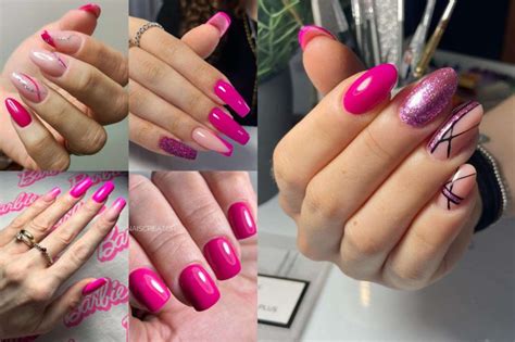 unghie rosa e fucsia|Unghie fucsia: come realizzarle e le idee più belle da。